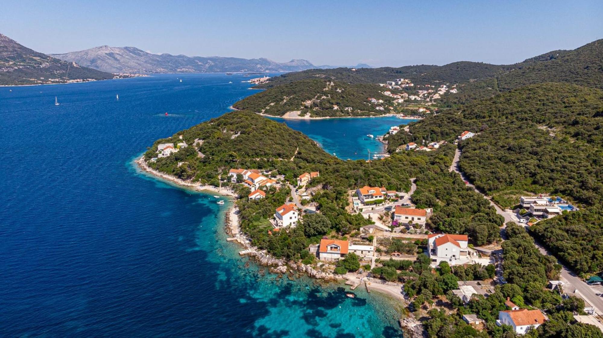 Apartments By The Sea Tri Zala, Korcula - 9237 Zrnovo エクステリア 写真